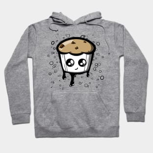 Schoko Cupcake Weiß Hoodie